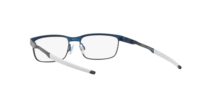 Oakley Bambino OY3002 STEEL PLATE XS 300203 Montature da vista Metallo Blu Trasparente Squadrata Normale miniatura 3