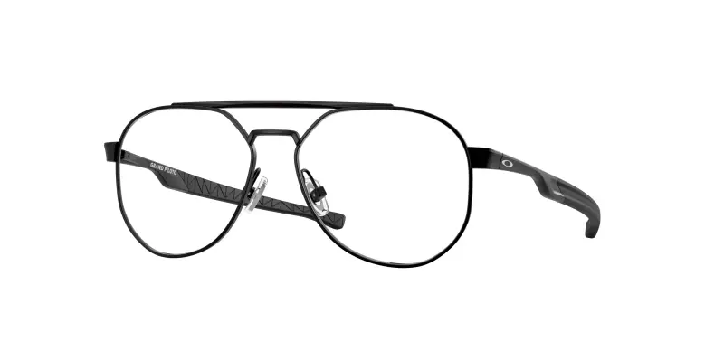 Bambino OY3004 GRAN PILOTO 300401 Montature da vista Metallo Nero Trasparente Pilot Normale