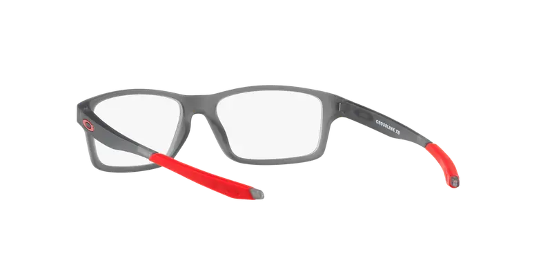 Oakley Bambino OY8002 CROSSLINK XS 800203 Montature da vista O_Matter Grigio Trasparente Squadrata Normale miniatura 3