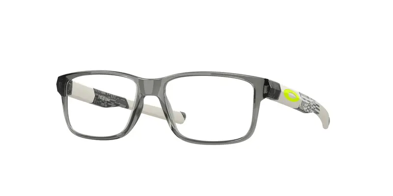 Oakley Bambino OY8007 FIELD DAY 800711 Montature da vista O_Matter Grigio Trasparente Squadrata Normale