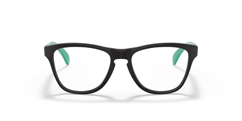 Oakley Bambino OY8009 Frogskins xs rx 800901 Montature da vista O_Matter Nero Trasparente Rotonda Normale miniatura 2