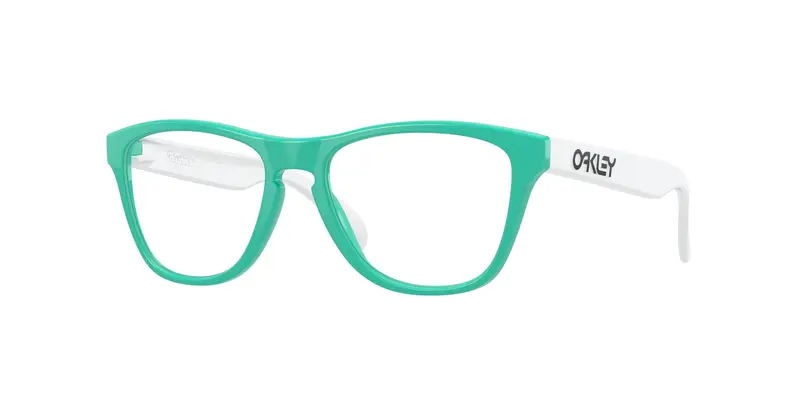 Oakley Bambino OY8009 Frogskins xs rx 800905 Montature da vista Plastica Verde  Rotonda