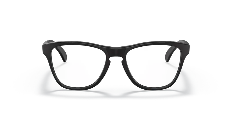 Oakley Bambino OY8009 FROGSKINS XS RX 800906 Montature da vista O_Matter Nero Trasparente Rotonda Normale miniatura 2