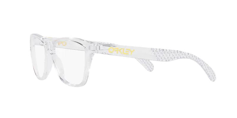 Oakley Bambino OY8009 FROGSKINS XS RX 800908 Montature da vista O_Matter Trasparente Trasparente Rotonda Normale miniatura 3