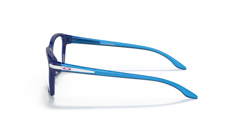 Oakley Bambino OY8010 CARTWHEEL 801002 Montature da vista O_Matter Blu Trasparente Squadrata Normale miniatura 3