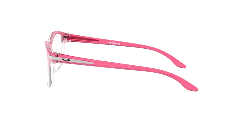 Oakley Bambino OY8010 CARTWHEEL 801007 Montature da vista Plastica Rosa Squadrata miniatura 2