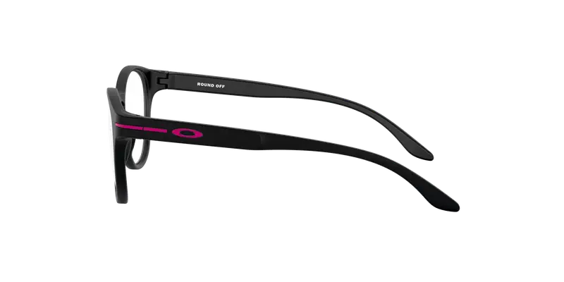 Oakley Bambino OY8017 ROUND OFF 801701 Montature da vista O_Matter Nero Trasparente Rotonda Normale miniatura 2