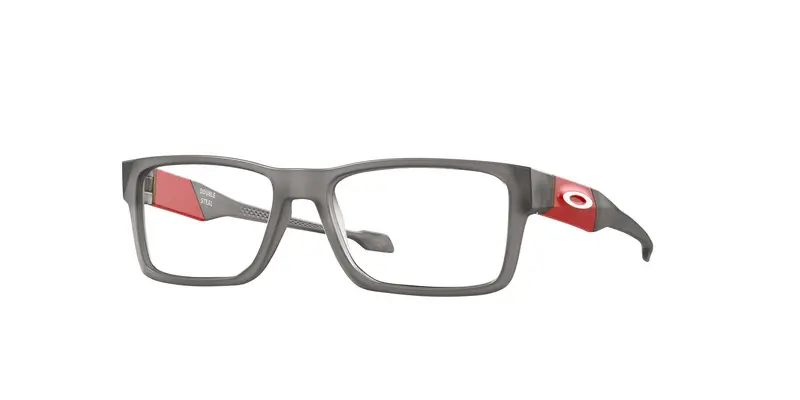 Oakley Bambino OY8020 DOUBLE STEAL 802002 Montature da vista O_Matter Grigio Trasparente Squadrata Normale