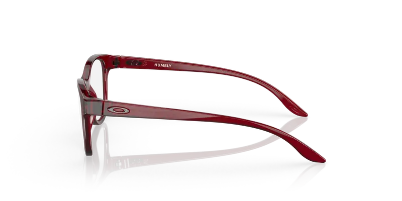 Oakley Bambino OY8022 HUMBLY 802202 Montature da vista O_Matter Rosso Trasparente Rotonda Normale miniatura 3