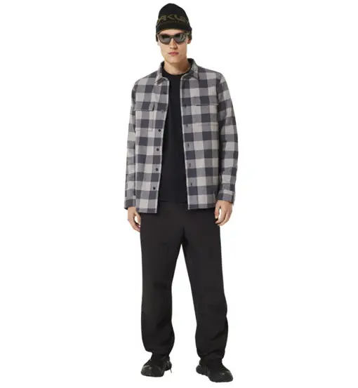 Bear Cozy Flannel M - felpa - uomo Grey