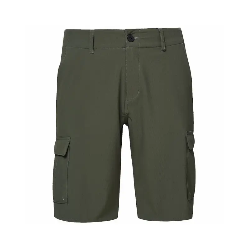 Bermuda Cargo Logo Verde Militare Uomo 32