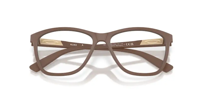 Donna Oakley OX8155 ALIAS 815514 Montature da vista O_Matter Viola Trasparente Rotonda Normale miniatura 2