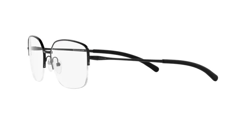 Oakley Donna OX3006 MOONGLOW 300601 Montature da vista Metallo Nero Trasparente Rotonda Normale miniatura 3