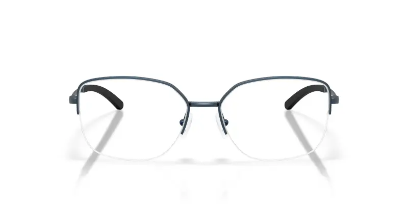 Donna OX3006 MOONGLOW 300608 Montature da vista Metallo Blu Trasparente Rotonda Normale miniatura 3