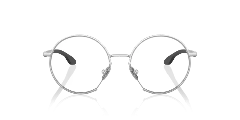 Oakley Donna OX5149 MNLTR 514901 Montature da vista Titanio Argento Trasparente Rotonda Normale miniatura 2