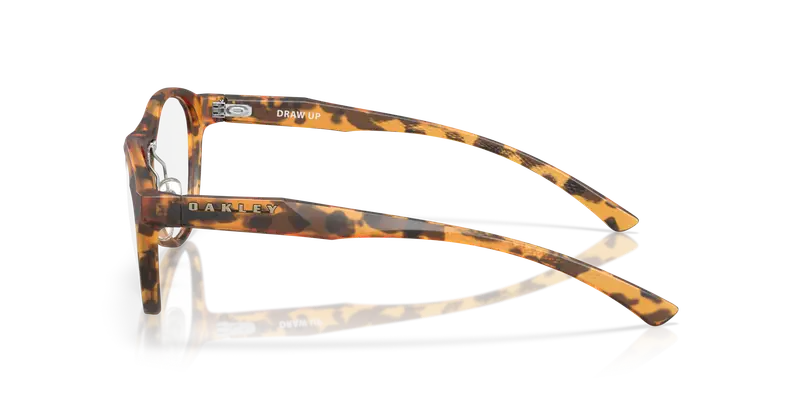 Oakley Donna OX8057 DRAW UP 805708 Montature da vista O_Matter Arancione Trasparente Rotonda Normale miniatura 3