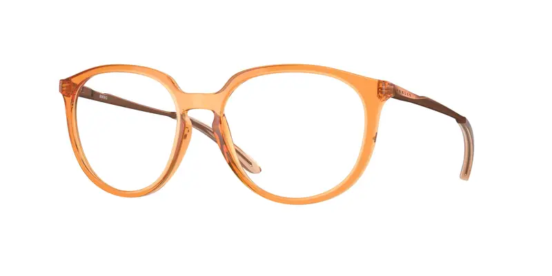 Oakley Donna OX8150 BMNG 815005 Montature da vista O_Matter Marrone Trasparente Rotonda Normale