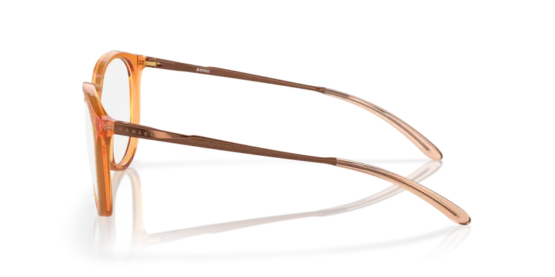 Oakley Donna OX8150 BMNG 815005 Montature da vista O_Matter Marrone Trasparente Rotonda Normale miniatura 3