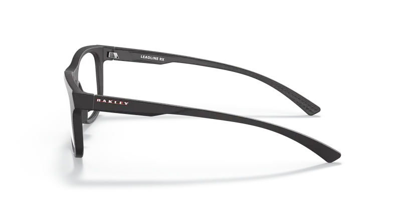 Oakley Donna OX8175 LEADLINE RX 817501 Montature da vista O_Matter Nero Trasparente Squadrata Normale miniatura 3