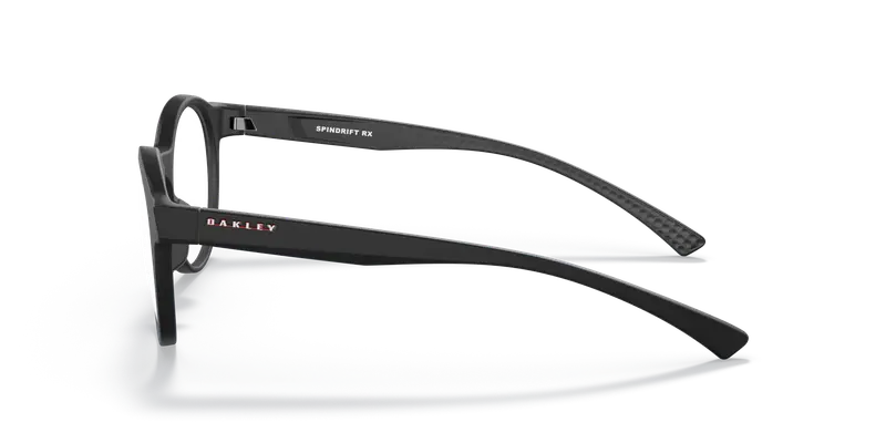 Oakley Donna OX8176 SPINDRIFT RX 817601 Montature da vista O_Matter Nero Trasparente Rotonda Normale miniatura 3