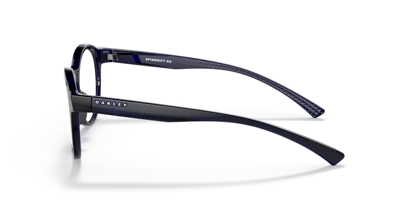 Oakley Donna OX8176 SPINDRIFT RX 817603 Montature da vista O_Matter Blu Trasparente Rotonda Normale miniatura 3