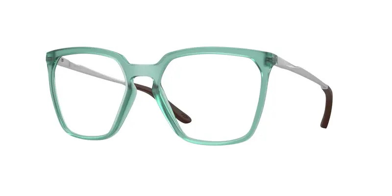 Oakley Donna OX8189 BMNG SQ 818905 Montature da vista O_Matter Verde Trasparente Squadrata Normale