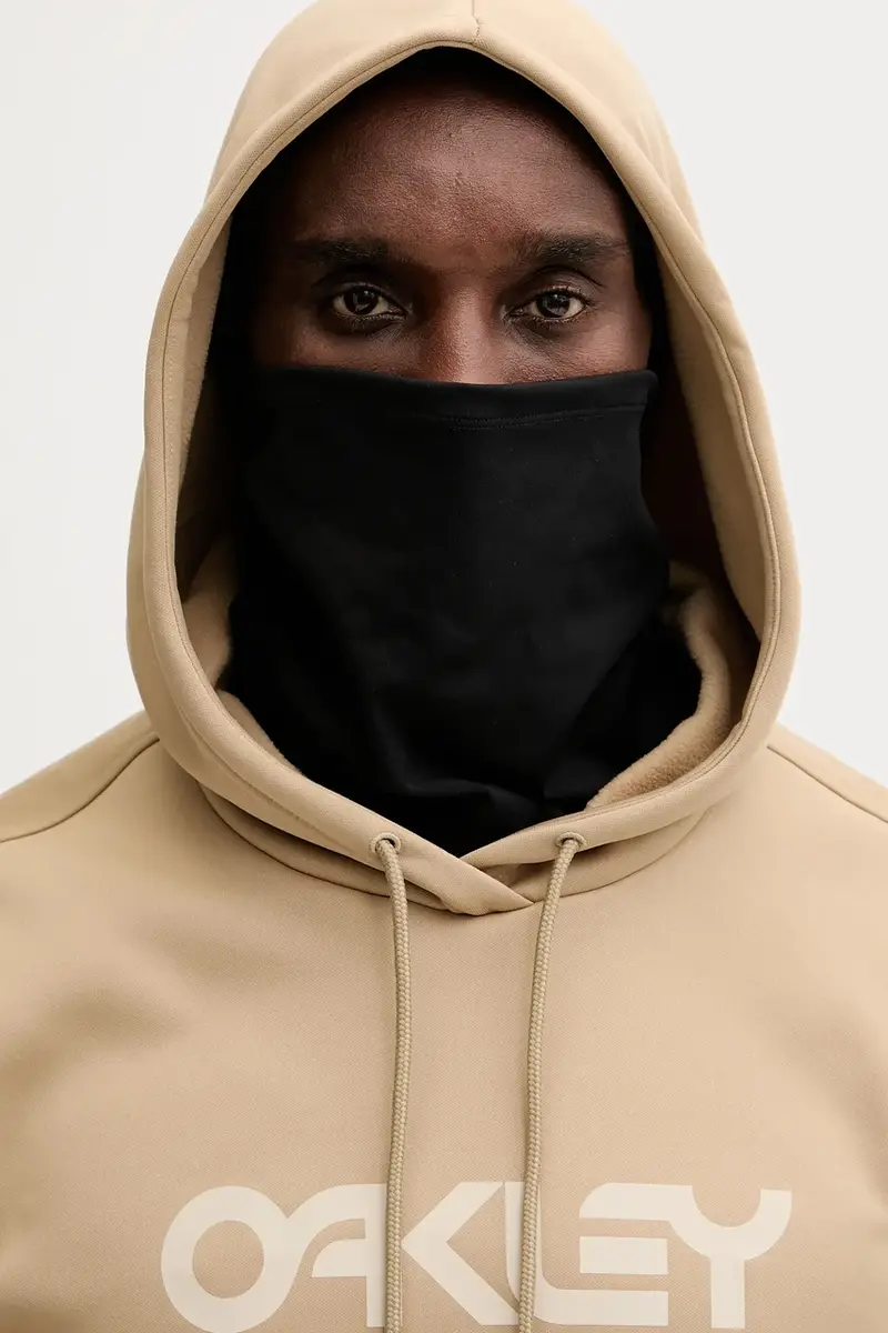 felpa da sport RIDER uomo colore verde con cappuccio FOA402381 miniatura 5