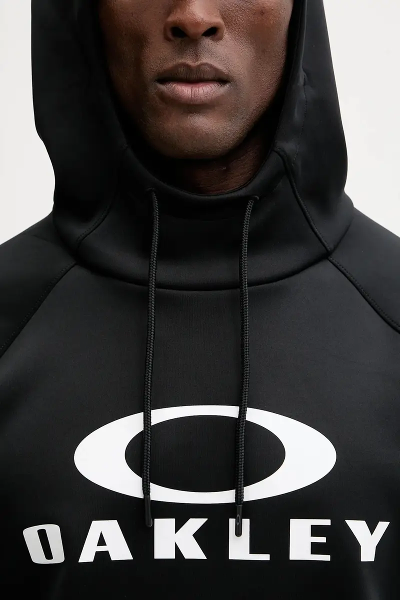 felpa da sport SIERRA uomo colore nero con cappuccio FOA402382 miniatura 5