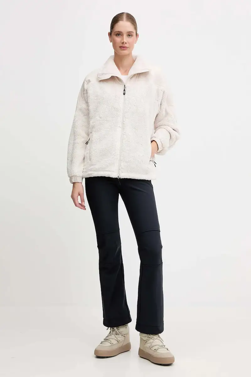 felpa MOUNTAIN FIRE donna colore beige FOA500696 miniatura 2