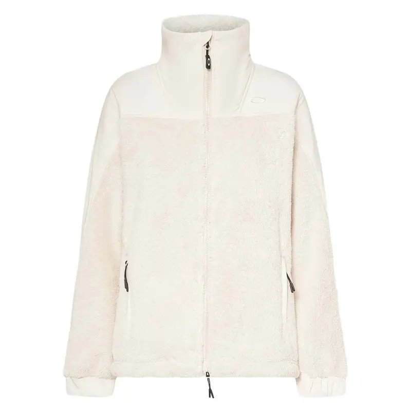 Mountain Fire Sherpa Bianco - Giacca in Pile Donna S