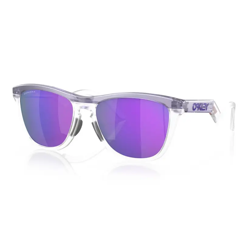 Occhiali Ciclismo Frogskins Hybrid Bianco Viola TU