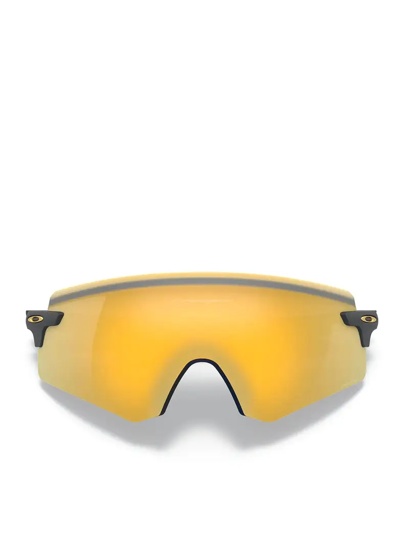 Occhiali da sole con montatura a maschera Giallo