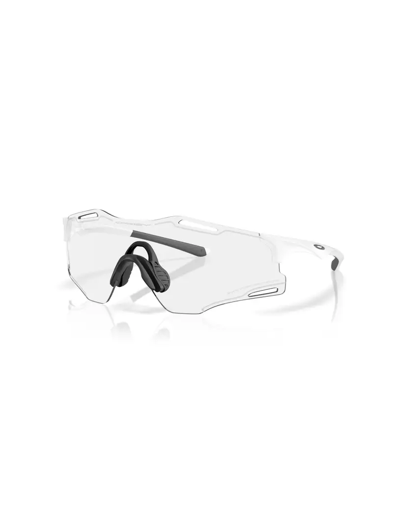 Occhiali da sole OAKLEY CYBER ZERO 9512D-01 Matte White Clear Photochromic 39