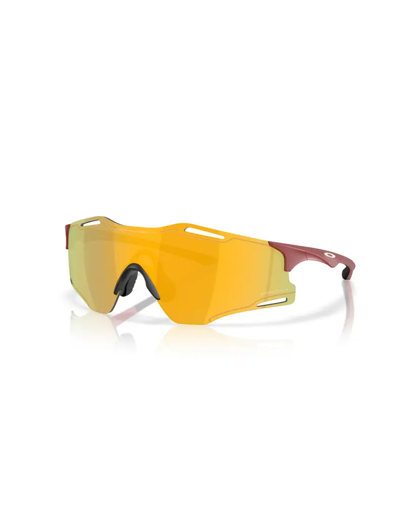 Occhiali da sole OAKLEY CYBER ZERO 9512D-03 Matte Iron Red Prizm 24K 39
