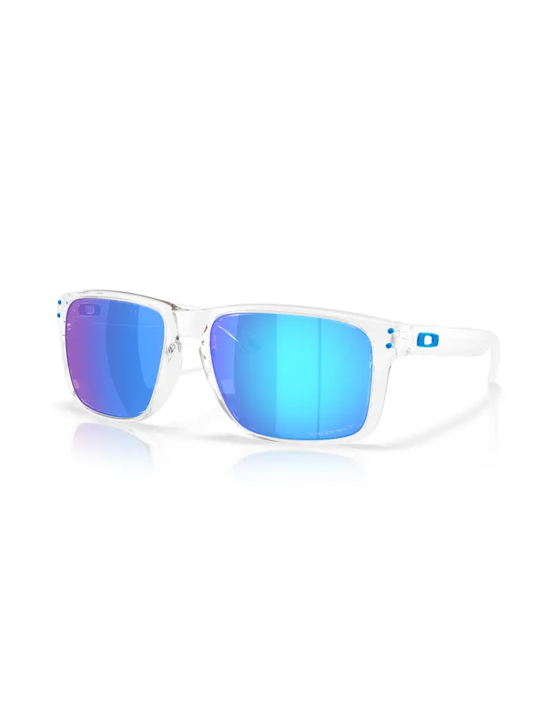 Occhiali da sole OAKLEY HOLBROOK XXL 9487-07 Polished Clear Prizm Sapphire Polarized 61