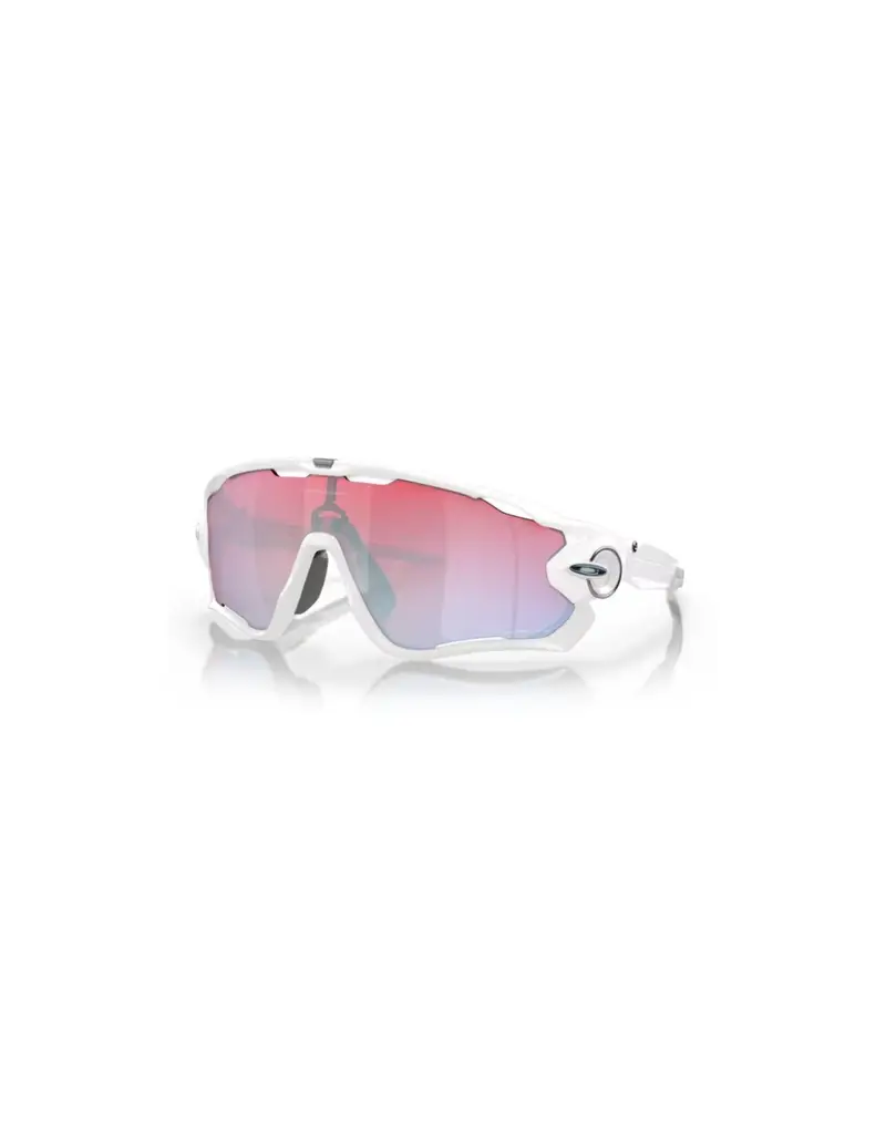Occhiali da sole OAKLEY JAWBREAKER 9290-21 Polished White Prizm Snow Sapphire