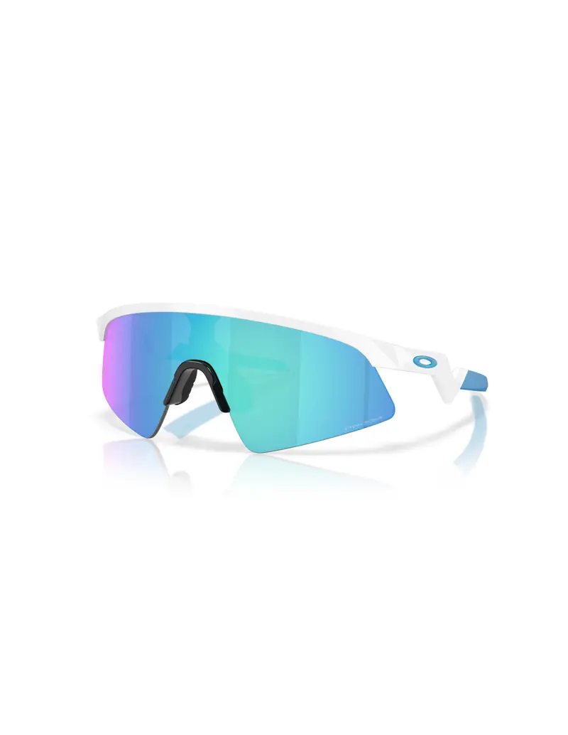 Occhiali da sole OAKLEY Junior RESISTOR SWEEP J9015-01 Polished White Prizm Sapphire 28