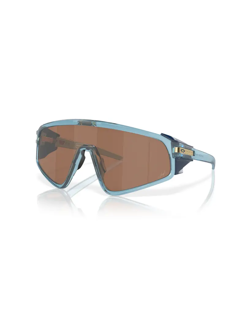 Occhiali da sole OAKLEY LATCH PANEL Kylian Mbappe Series 9404-08 Trans Stonewash Prizm Tungsten 35