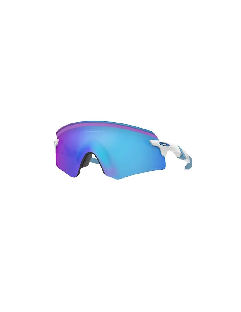 Occhiali sole Oakley ENCODER 9471-05 Polished White Prizm Sapphire