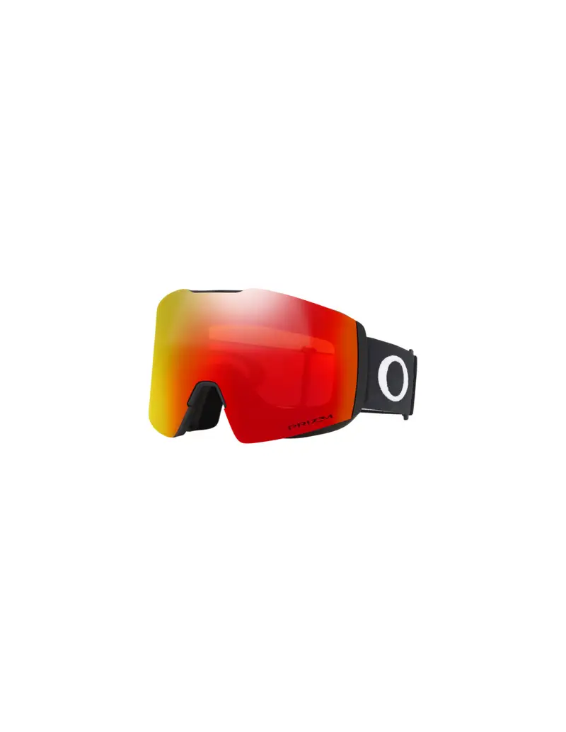 SALDI Maschera da sci OAKLEY Fall Line L 7099-02 Matte Black Prizm Snow Torch Iridium