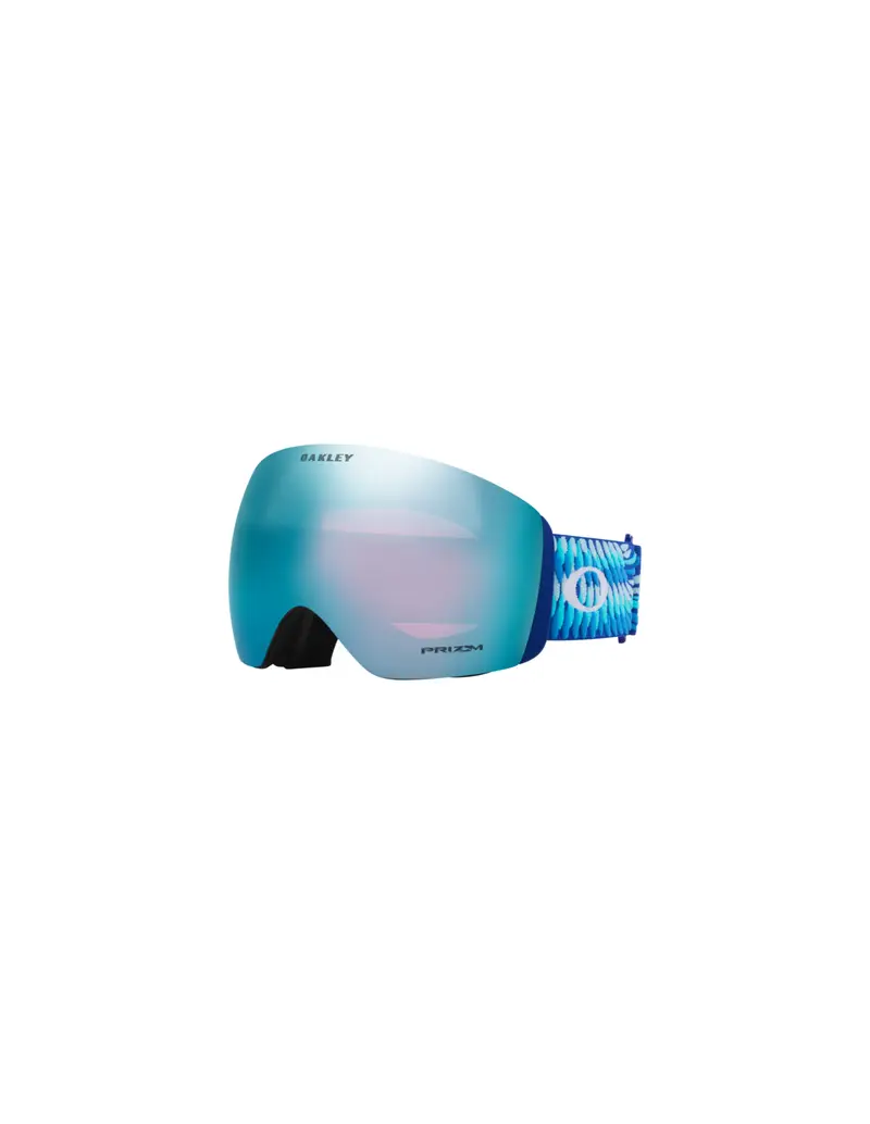 SALDI Maschera da sci OAKLEY Flight Deck L 7050-E9 Mikaela Shiffrin Signature Prizm Snow Sapphire Iridium
