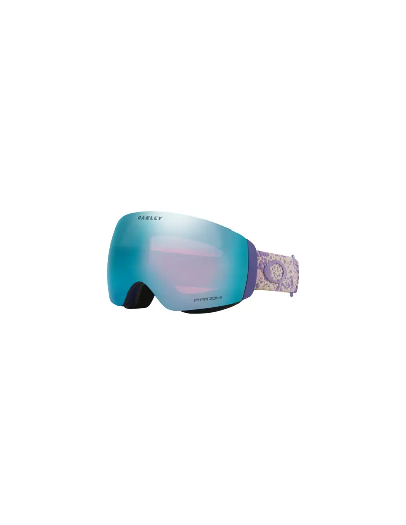 SALDI Maschera da sci OAKLEY Flight Deck M 7064-F5 Lilac CellPrizm Snow Sapphire Iridium