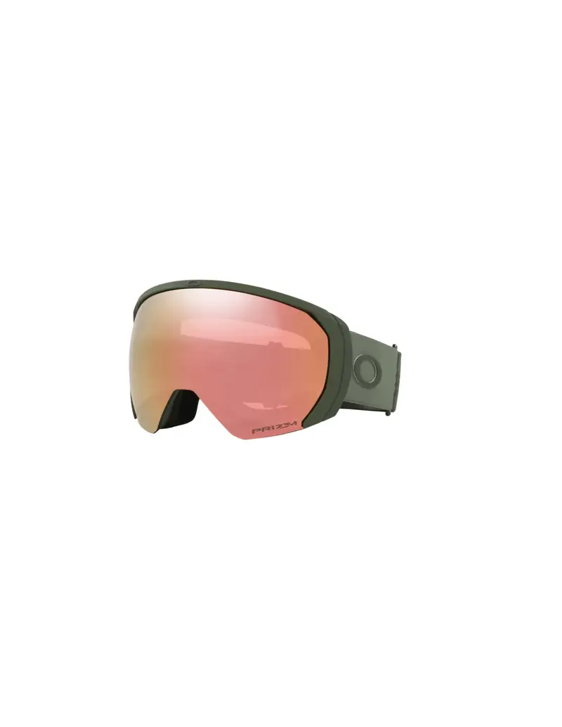 SALDI Maschera da sci OAKLEY Flight Path L 7110-61 Matte Forged Iron Prizm Rose Gold Iridium