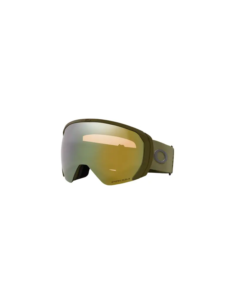SALDI Maschera da sci OAKLEY Flight Path L 7110-63 Matte New Dark Brush Prizm Sage Gold Iridium