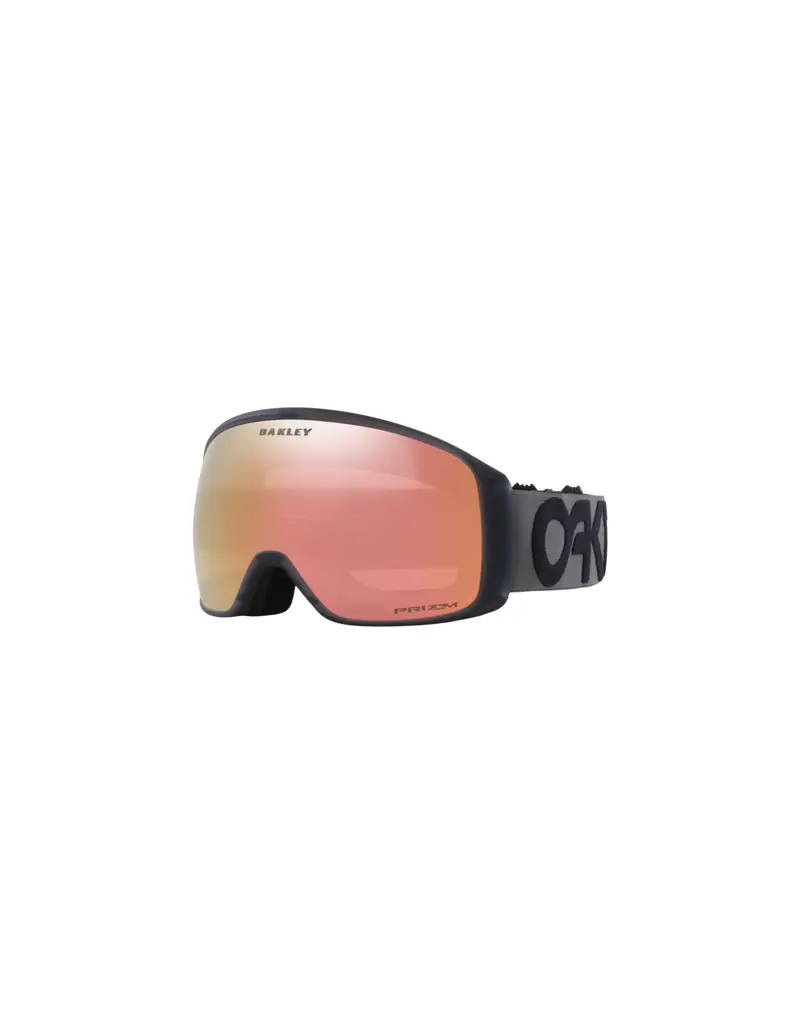 SALDI Maschera da sci OAKLEY Flight Tracker L 7104-69 Matte Forged Iron Prizm Rose Gold Iridium