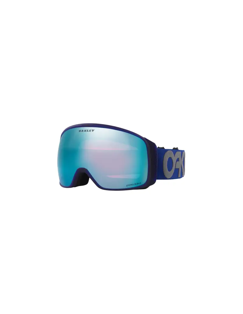 SALDI Maschera da sci OAKLEY Flight Tracker L 7104-70 Matte Navy Blue Prizm Snow Sapphire Iridium