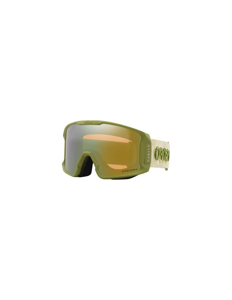 SALDI Maschera da sci OAKLEY Line Miner L 7070-G7 Sage Kotsenburg Signature Prizm Snow Sage Gold Iridium