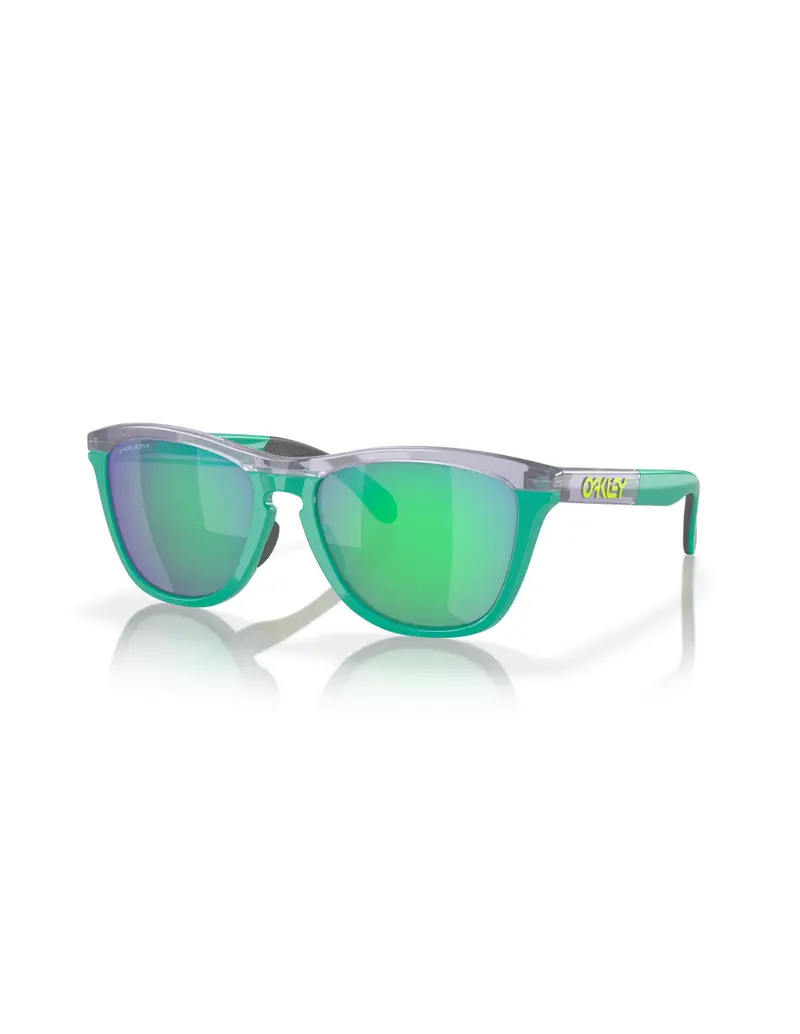 SALDI Occhiali da sole OAKLEY FROGSKINS RANGE 9284-06 Trans Lilac/Celeste Prizm Jade 55