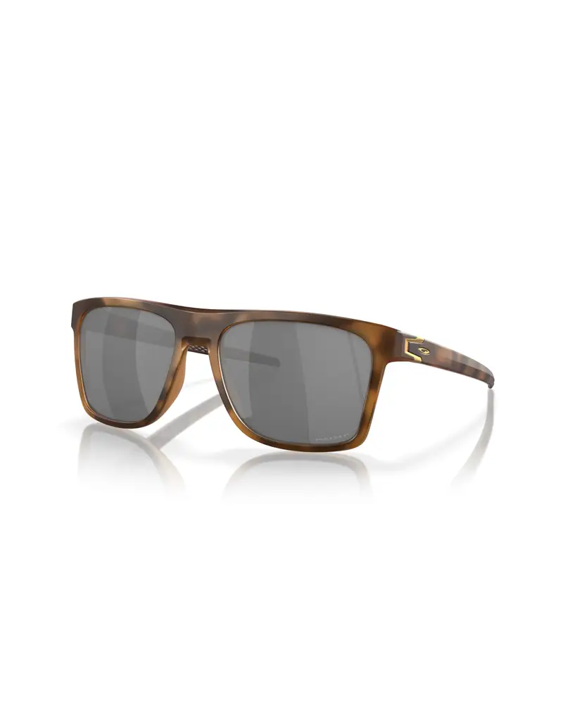 SALDI Occhiali da sole OAKLEY LEFFINGWELL 9100-18 Matte Brown Tortoise Prizm Black Polarized 57