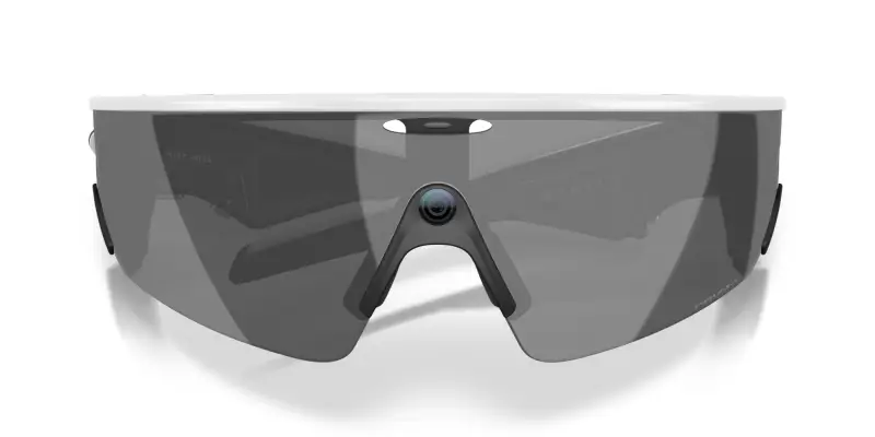 Unisex Meta OW8001 Vanguard 800105 Smart glasses O_Matter Bianco Nero Geometrica Specchiate Prizm miniatura 2